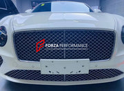 CHROME FRONT BUMPER LOWER MESH GRILLE FOR BENTLEY CONTINENTAL GT GTC 2019-2022