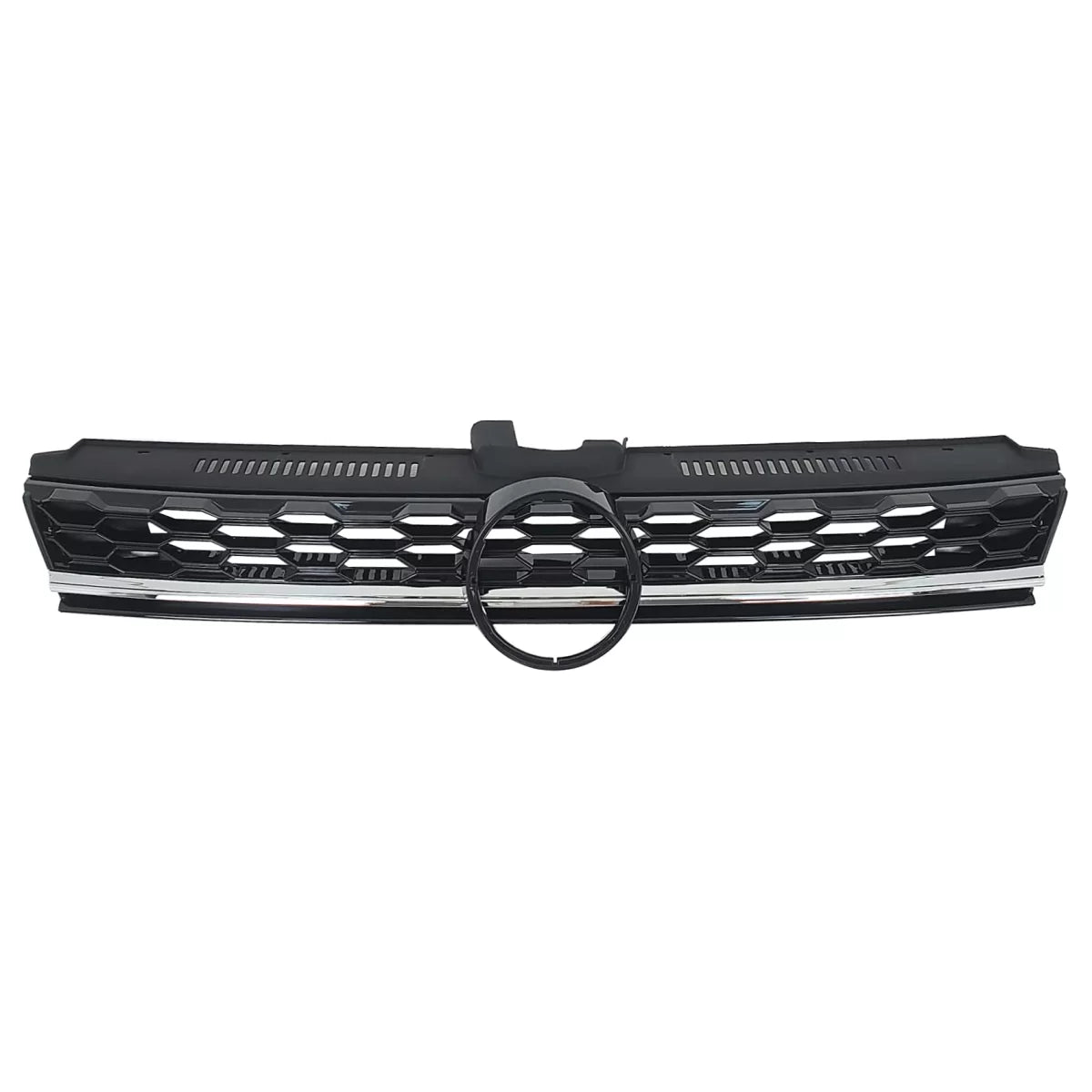Central Badgeless Grille suitable for VW Golf 7.5 Facelift (2017-up) GTI Design Chrome – product image 1