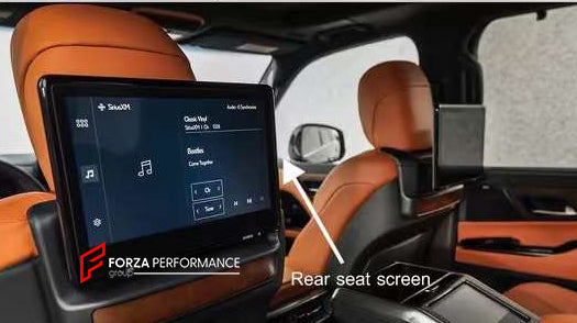 CENTRAL CONTROL DISPLAY SCREEN AND HEADREST MONITOR DISPLAYS FOR TOYOTA LAND CRUISER PRADO 250 LC PRADO 250 2025+