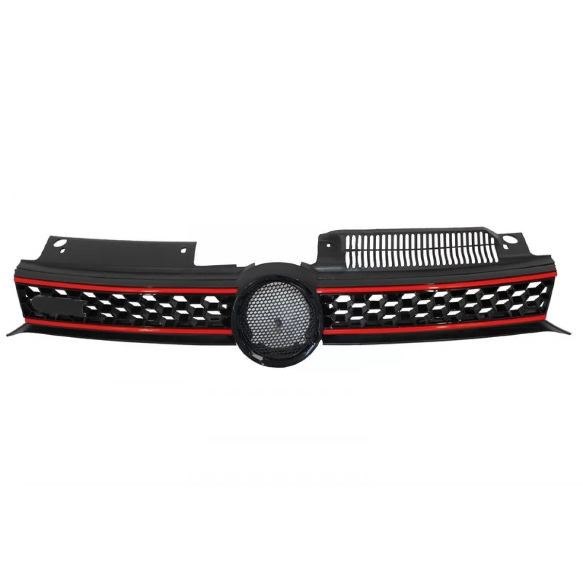 Central Grille Front Grille suitable for VW Golf 6 VI (2008-2012) GTI Design – product image 1