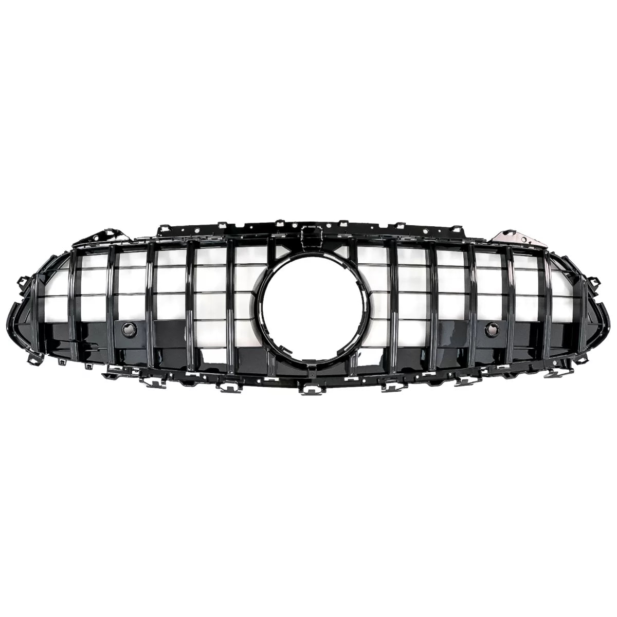 Central Grille Suitable for Mercedes CLS-Class C257 (2018-up) GTR Design Piano Black – product image 1