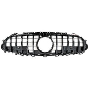 Central Grille Suitable for Mercedes CLS-Class C257 (2018-up) GTR Design Piano Black – product image 2