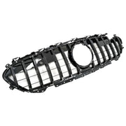 Central Grille Suitable for Mercedes CLS-Class C257 (2018-up) GTR Design Piano Black – product image 3