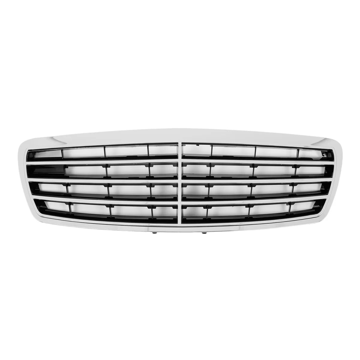 Central Grille suitable for Mercedes E-Class W211 S211 (2002-2006) Sport CL Design Chrome – product image 1