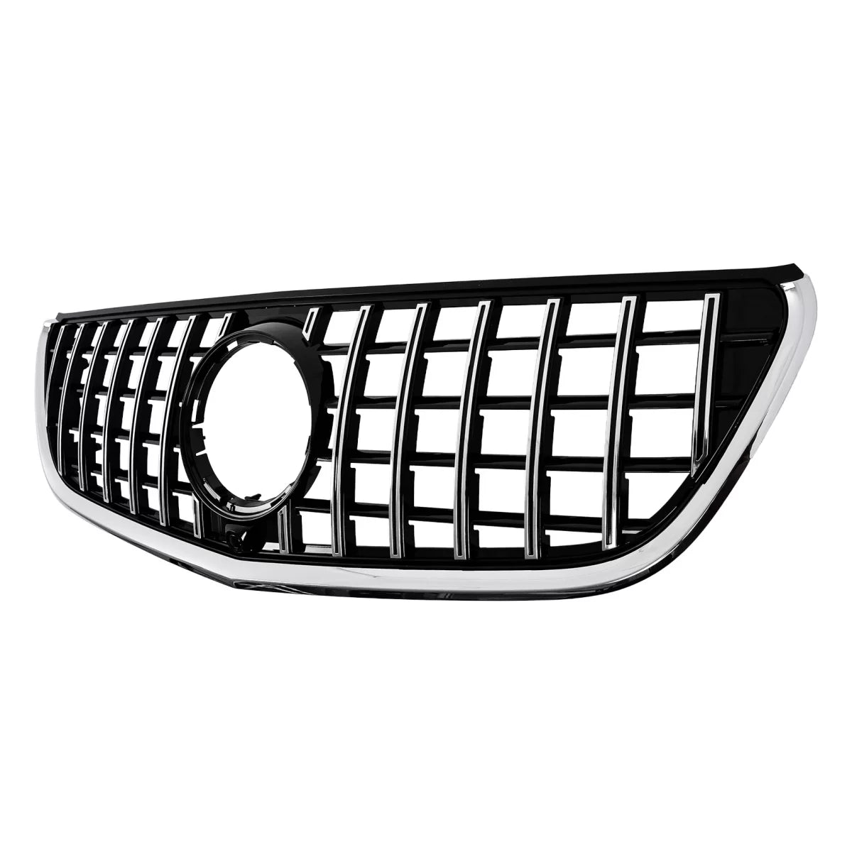 Central Grille suitable for Mercedes Vito W447 (2020-up) GTR Panamericana Design Black Chrome – product image 1