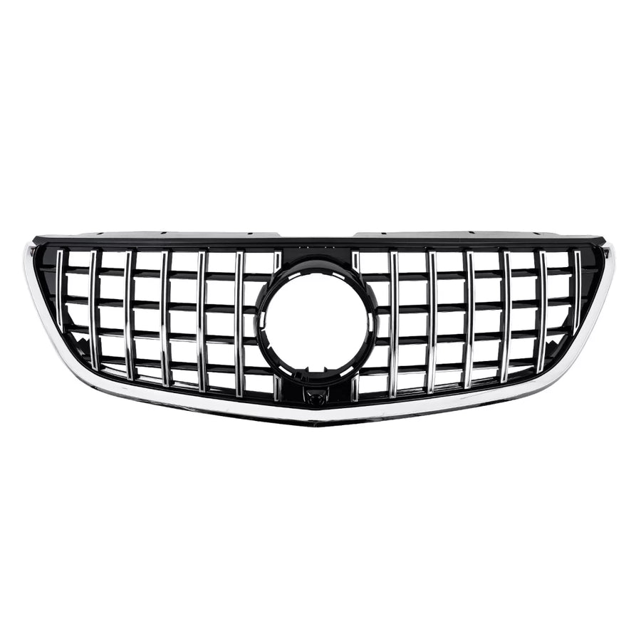 Central Grille suitable for Mercedes Vito W447 (2020-up) GTR Panamericana Design Black Chrome – product image 1