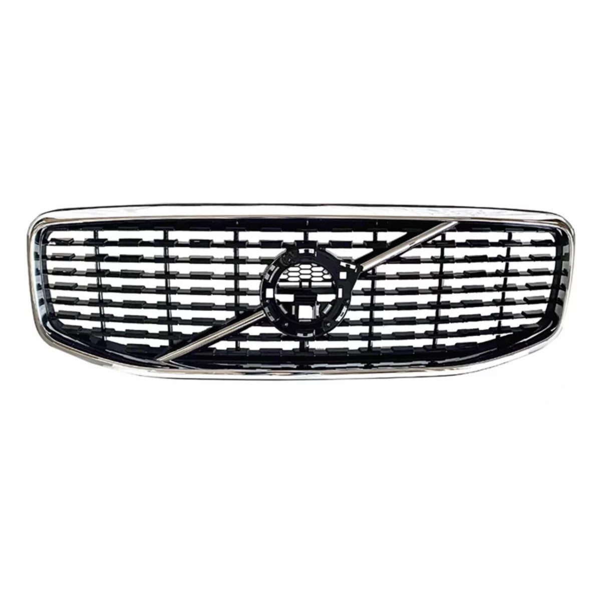 Central Grille suitable for Volvo XC60 II (2017-2021) Glossy Black – product image 1