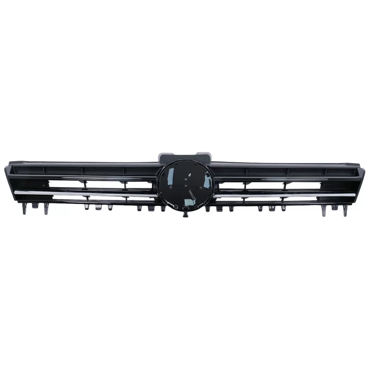 Central Grille suitable for VW Golf 7 VII (2012-2017) R-Line Design Chrome Insertions – product image 1