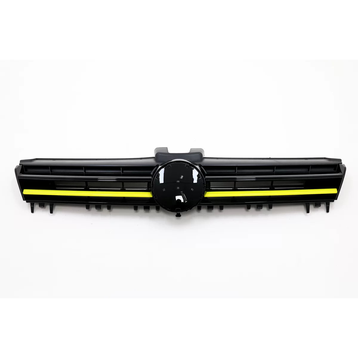 Central Grille suitable for VW Golf 7 VII (2012-2017) R400 Design Yellow Insertions – product image 1
