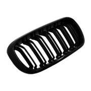 Central Grilles Kidney suitable for BMW X5 F15 X6 F16 (2014-2018) X5M X6M Double Stripe Design M-Package Sport – product imag