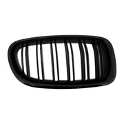 Central Grilles Kidney Grilles suitable for BMW 5 Series F10 F11 (2010-2017) Double Stripe M Design Piano Black – product ima
