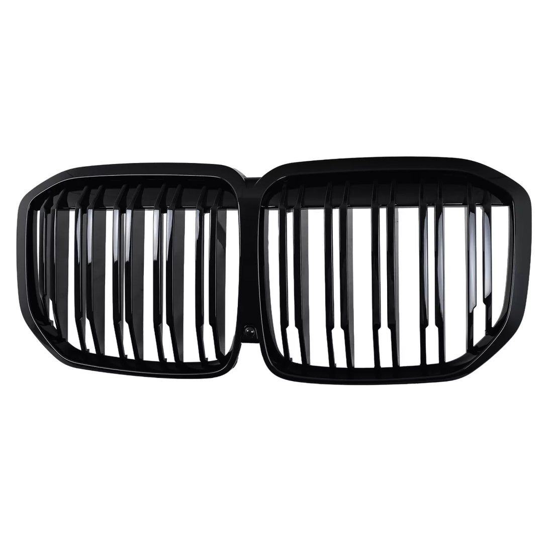 Central Kidney Grille suitable for BMW X7 G07 (2018-2022) Double Stripe Piano Black – product image 1
