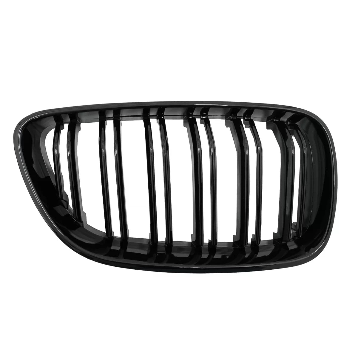 Central Kidney Grilles suitable for BMW 2 Series F22 F23 F87 (2014-up) Double Stripe M Design Piano Black – product image 1