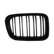 Central Kidney Grilles suitable for BMW 3 Series E46 Non Facelift (1998-09.2001) Double Stripe M Design Piano Black – product