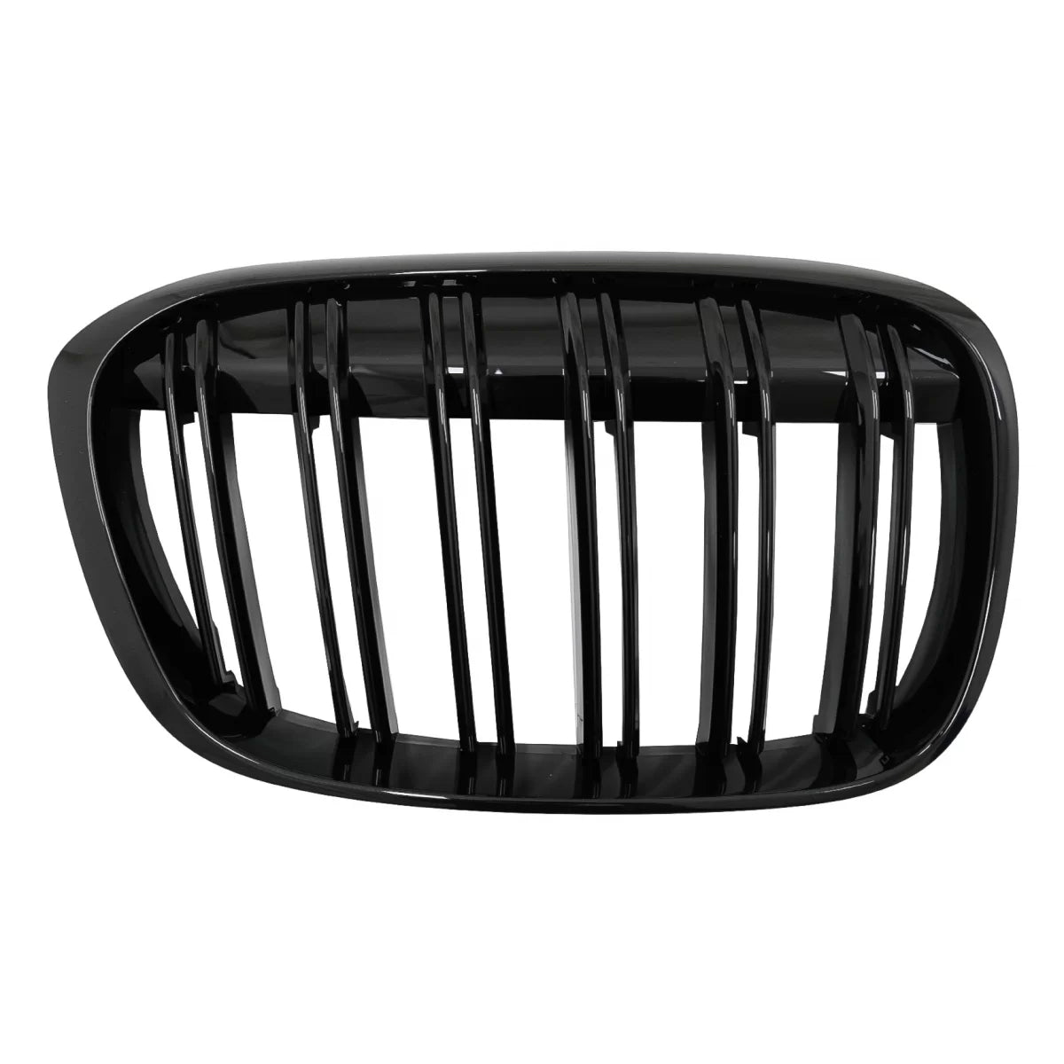 Central Kidney Grilles suitable for BMW X1 SUV F48 Pre-LCI (06.2015-2019) Double Stripe M Design Piano Black – product image 