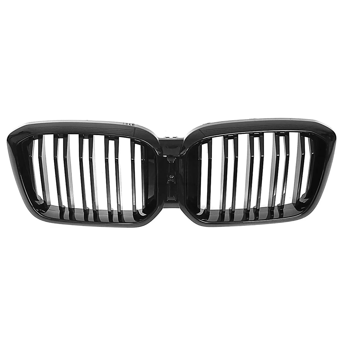 Central Kidney Grille suitable for BMW X3 G01 LCI X4 G02 LCI (2021-2025) Double Stripe Piano Black – product image 1