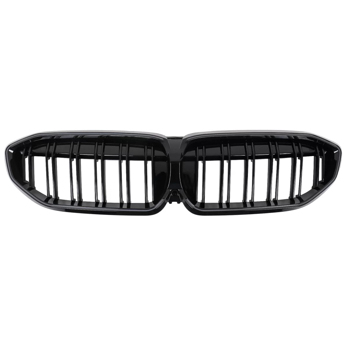 Central Kidney Grilles with LED suitable for BMW 3 Series G20 Sedan G21 Touring (2019-2022) Piano Black – product image 1