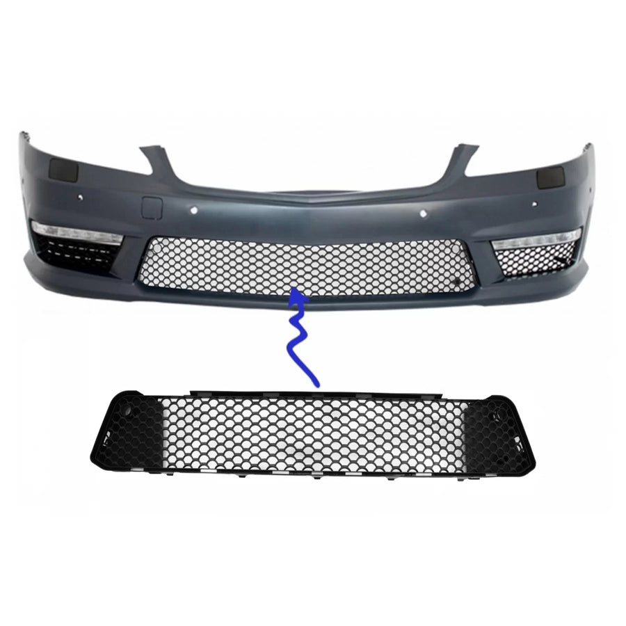 Central-Lower Grille Front Bumper suitable for Mercedes S-Class W221 S63 S65 (2005-2013) – product image 1