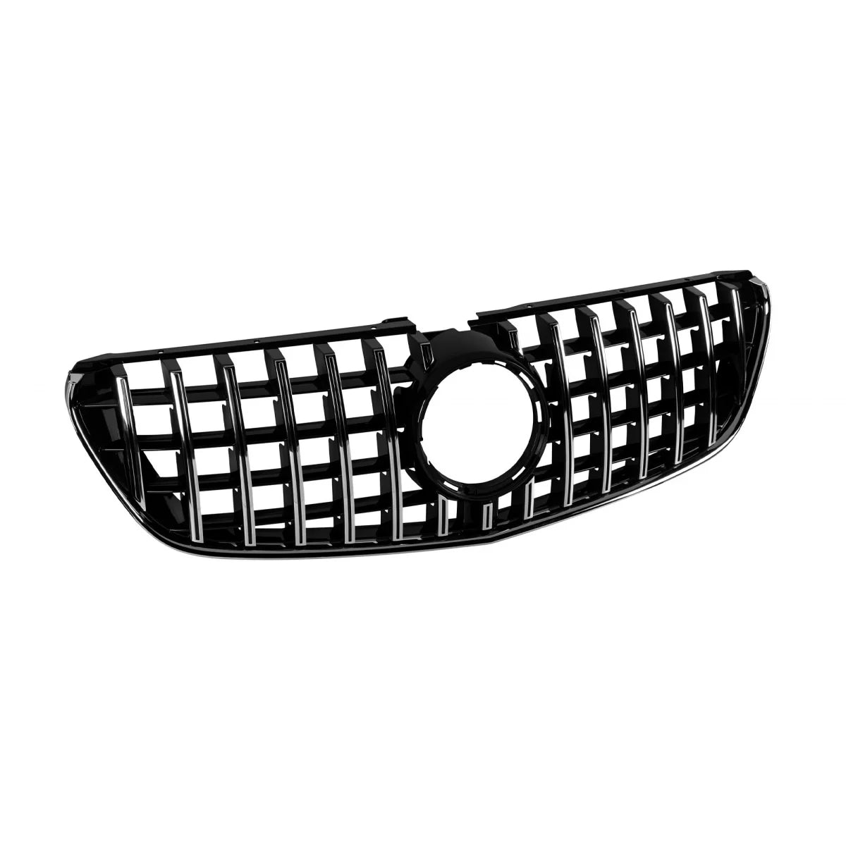 Chrome/black GT style grille suitable for Mercedes V-Class W447 2014-2019 – product image 1