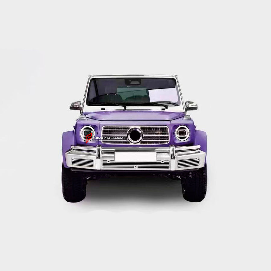 Buy Now CLASSIC BODY KIT for MERCEDES BENZ G CLASS G63 G550 G500 G450 G350 G580 W465 2024+ and upgrade car parts from SIR Tuning at the Best Price. Headlights, Tail lights, Bodykits, Navigations, Carbon body kit and more - Fast & Free Shipping within Europe, US & Worldwide.