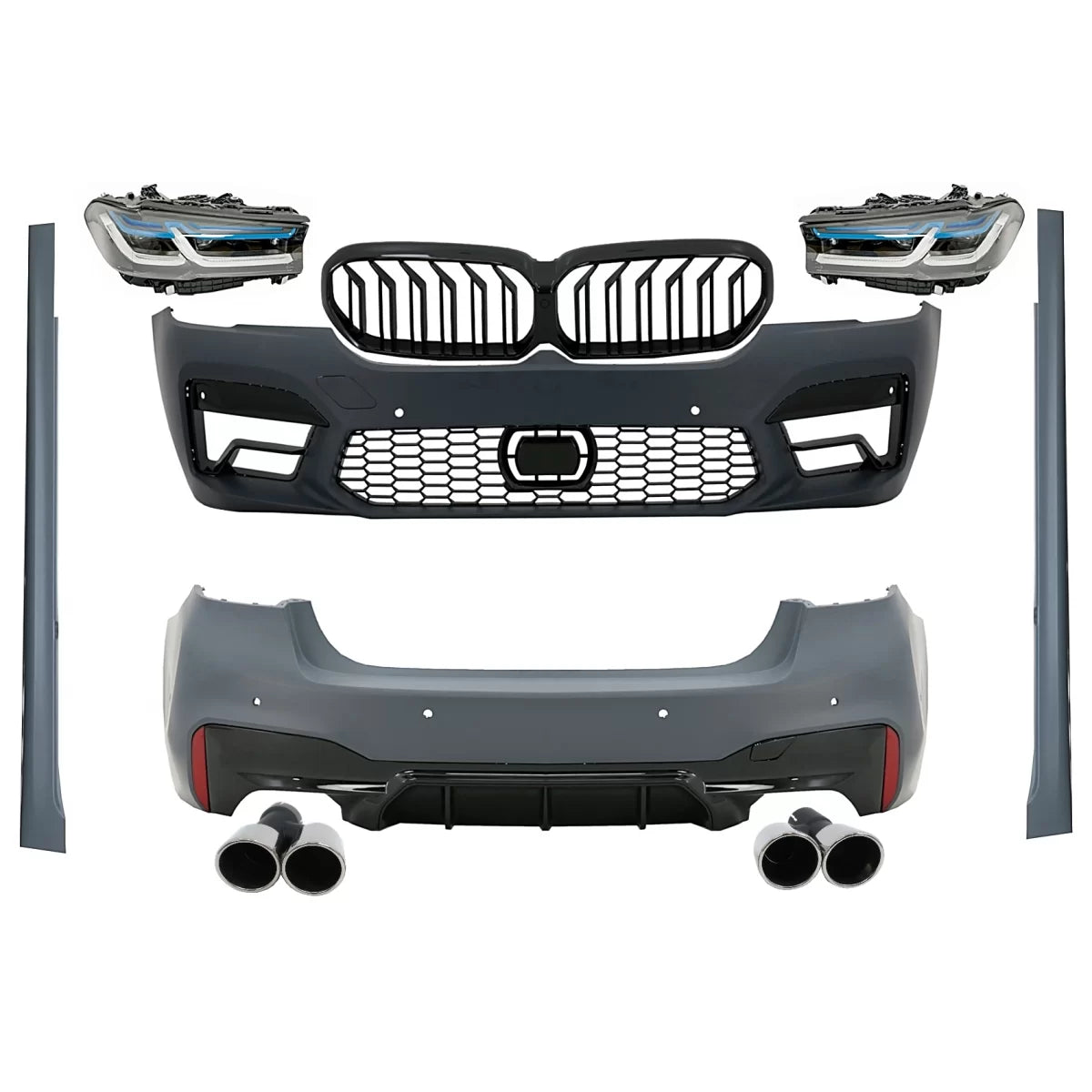 Complete Body Kit suitable for BMW 5 Series G30 (2017-2019) Conversion to G30 M5 LCI Design 2020 – product image 1