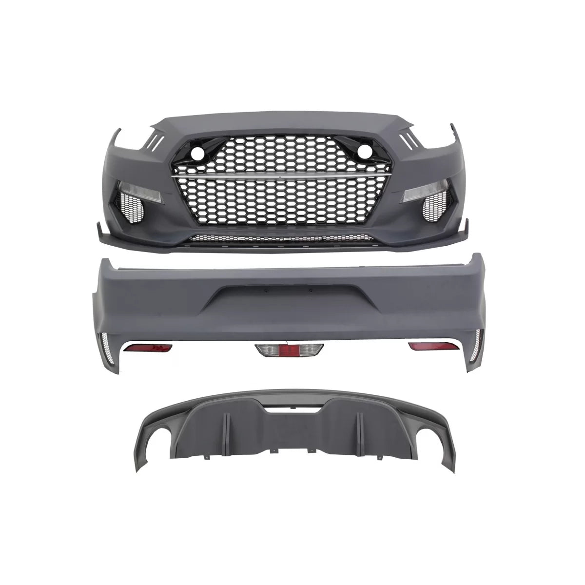 Complete Body Kit suitable for Ford Mustang Mk6 VI Sixth Generation (2015-2017) Rocket Style – product image 1