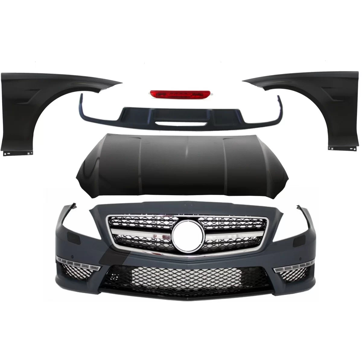 Complete Body Kit suitable for Mercedes CLS W218 C218 Sedan (2011-2018) CLS63 Design – product image 1