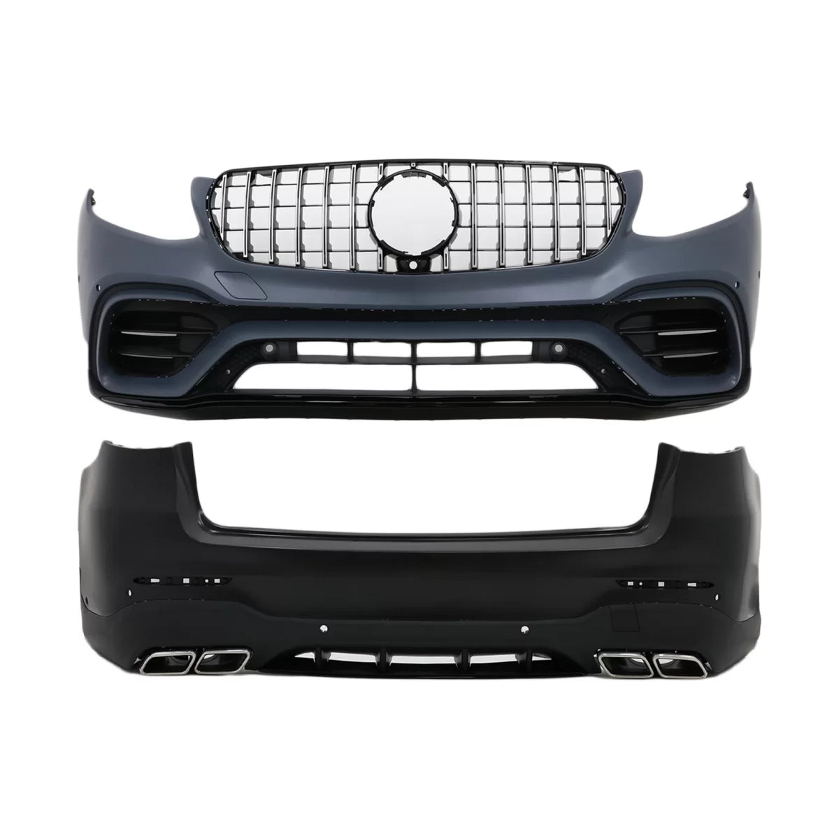 Complete Body Kit suitable for Mercedes GLC SUV X253 (2015-07.2019) GLC63 Design only for Standard Package – product image 1