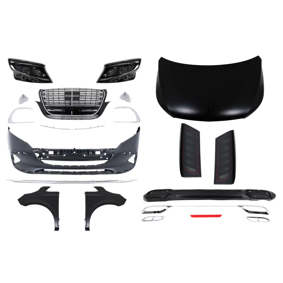 Complete Body Kit suitable for Mercedes Vito W639 (2004-2015) Conversion to 2024 Design – product image 1