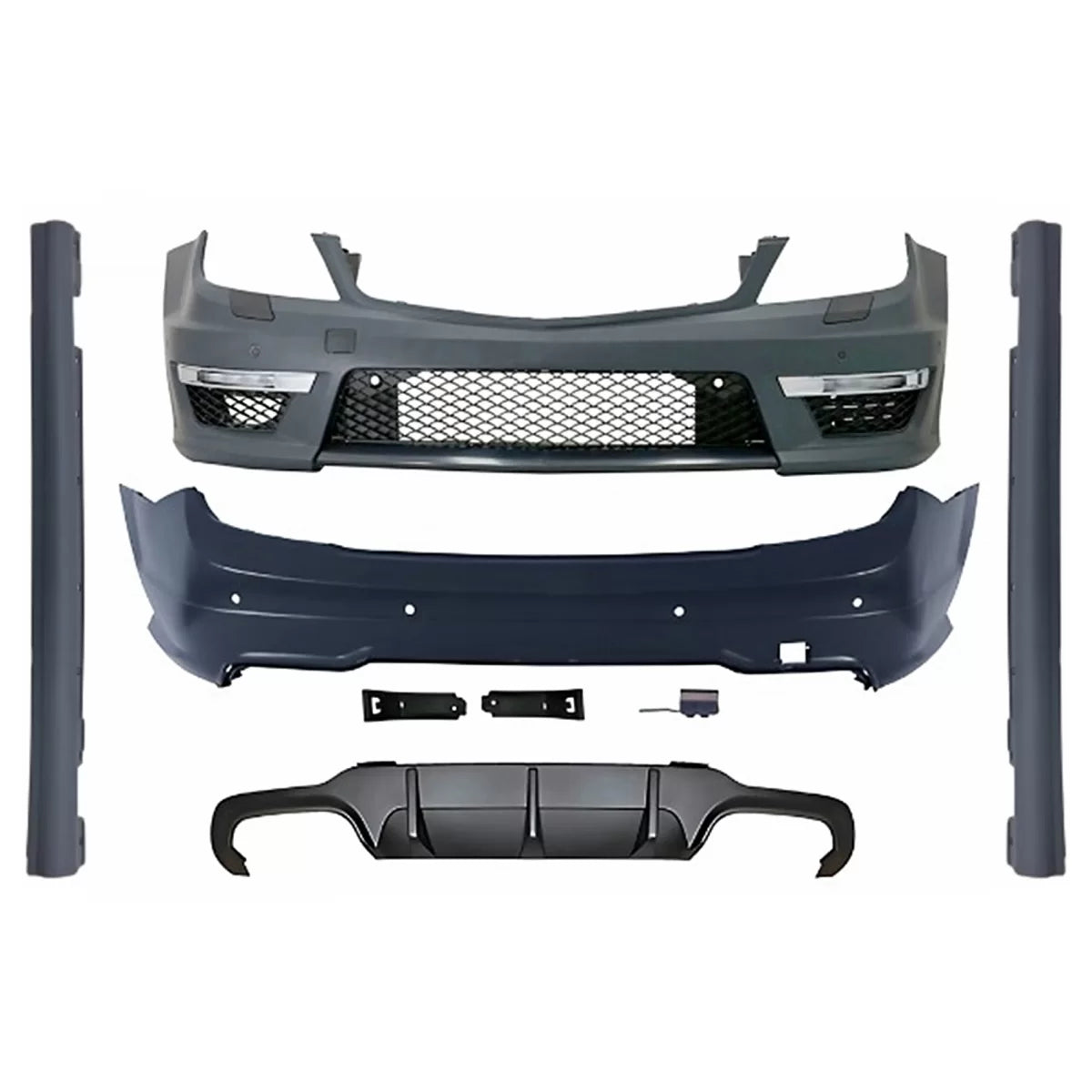 Body Kit suitable for Mercedes C-Class W204 (2007-2015) Facelift C63 Design – product image 1