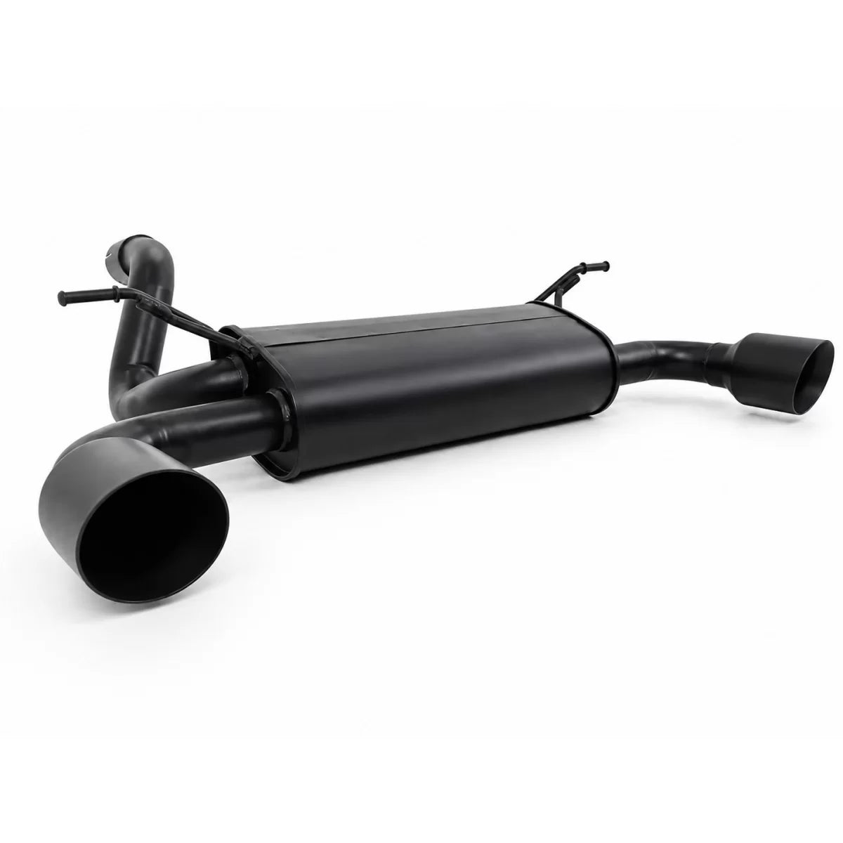 Complete Exhaust System Axle-Back suitable for Jeep Wrangler Rubicon JK (2007-2017) Double Exhaust Evacuation – product image