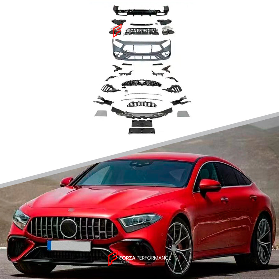 Buy Now CONVERSION BODY KIT and PARTS for MERCEDES BENZ CLS CLASS C257 AMG LINE 2018 - 2022 UPGRADE to AMG C257 CLS53 2018 - 2021 and upgrade car parts from SIR Tuning at the Best Price. Headlights, Tail lights, Bodykits, Navigations, body kit and more - Fast & Free Shipping within Europe, US & Worldwide.