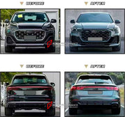 CONVERSION BODY KIT for AUDI Q8 4M FACELIFT 2024+ UPGRADE to AUDI RSQ8 4M FACELIFT 2024+