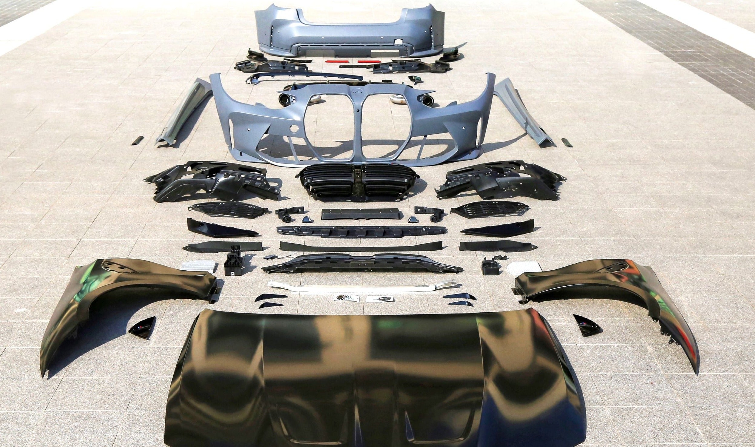 CONVERSION BODY KIT FOR BMW 3 SERIES G20 G28 2020 - 2022 upgrade to M3 G80 2020+ FACELIFT
