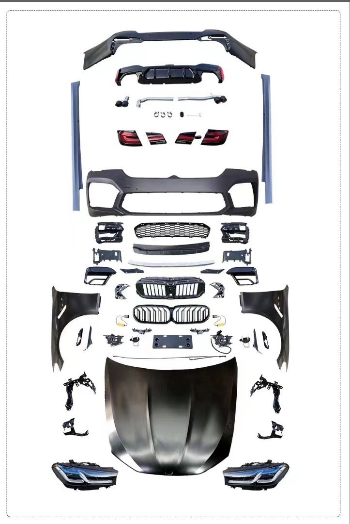 Buy Now CONVERSION BODY KIT for BMW 5-SERIES F10 2009 - 2017 UPGRADE to M5 F90 LCI FACELIFT and upgrade car parts from SIR Tuning at the Best Price. Headlights, Tail lights, Bodykits, Navigations, body kit and more - Fast & Free Shipping within Europe, US & Worldwide.
