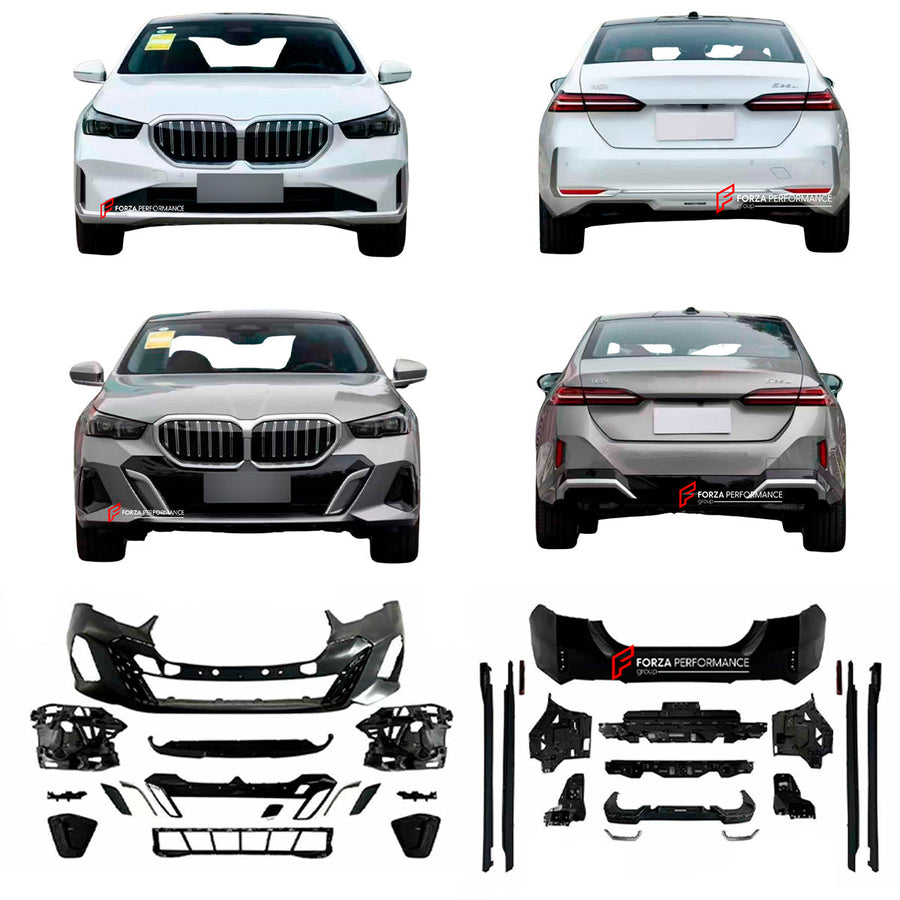 Buy Now CONVERSION BODY KIT for BMW 5 SERIES G60 G68 2024+ UPGRADE to M TECH and upgrade car parts from SIR Tuning at the Best Price. Headlights, Tail lights, Bodykits, Navigations, body kit and more - Fast & Free Shipping within Europe, US & Worldwide.