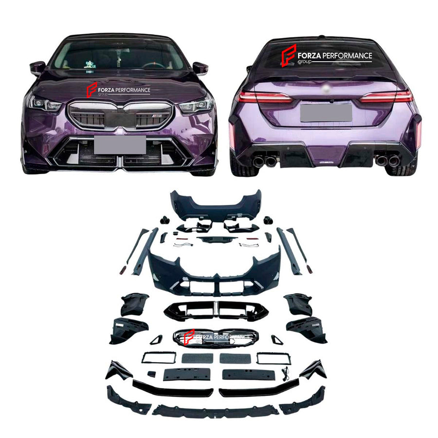 Buy Now CONVERSION BODY KIT for BMW 5 SERIES G60 G68 530i 540i 550e XDRIVE 2024+ UPGRADE to M5 G90 2025+ FACELIFT and upgrade car parts from SIR Tuning at the Best Price. Headlights, Tail lights, Bodykits, Navigations, body kit and more - Fast & Free Shipping within Europe, US & Worldwide.