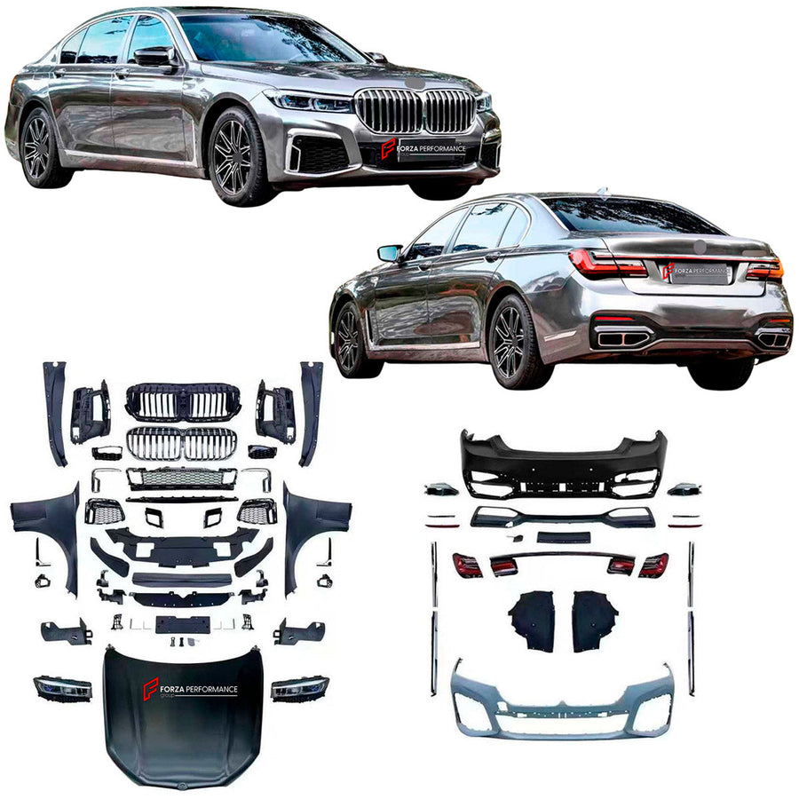 Buy Now CONVERSION BODY KIT for BMW 7 SERIES F01 F02 2008 - 2015 UPGRADE to G11 G12 2015 - 2022 and upgrade car parts from SIR Tuning at the Best Price. Headlights, Tail lights, Bodykits, Navigations, body kit and more - Fast & Free Shipping within Europe, US & Worldwide.
