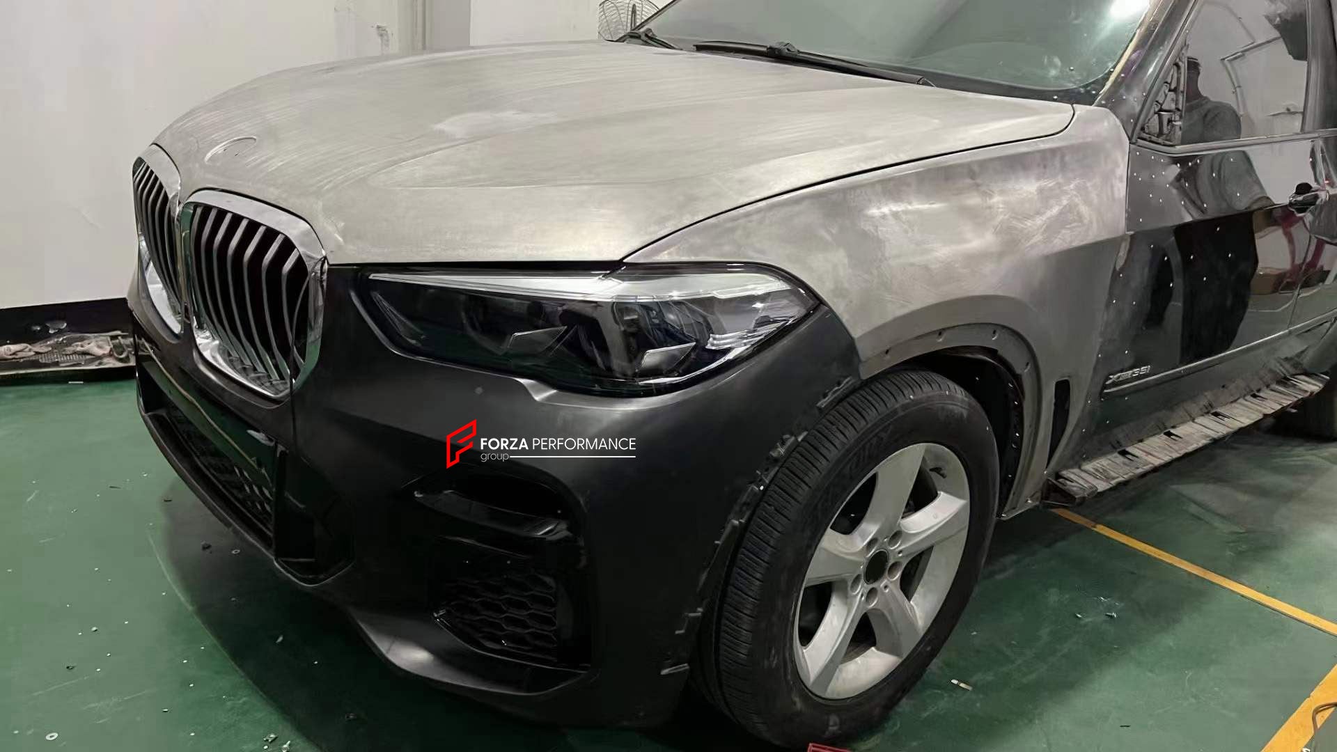 CONVERSION UPGRADE BODY KIT FOR BMW X5 E70 2006-2013 UPGRADE TO X5 G05 2018-2023
