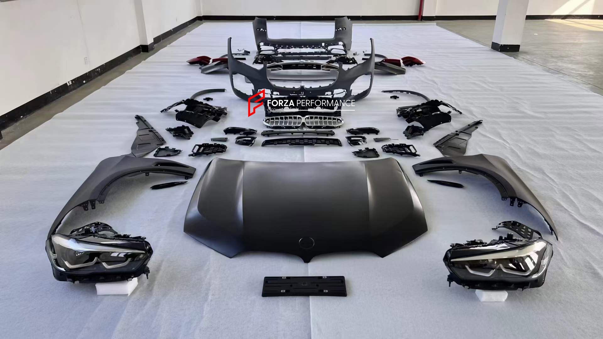 CONVERSION UPGRADE BODY KIT FOR BMW X5 E70 2006-2013 UPGRADE TO X5 G05 2018-2023