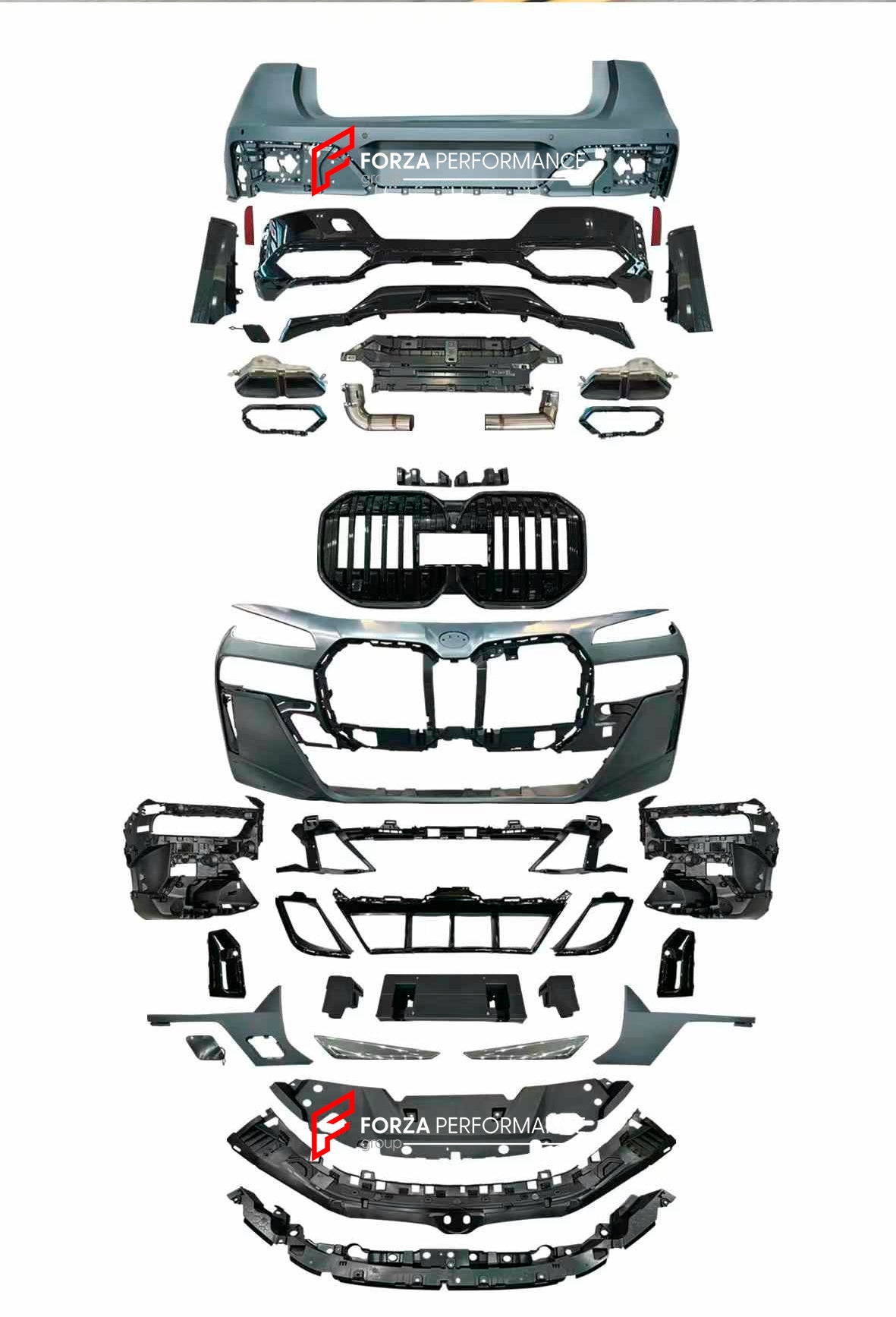 CONVERSION BODY KIT for BMW i7 7 SERIES G70 2022+ UPGRADE to BMW 7 SERIES G70 M760i 2024+