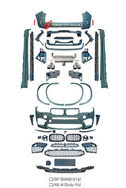 CONVERSION BODY KIT for BMW X6 F16 UPGRADE to BMW X6 M F86 2014 - 2019