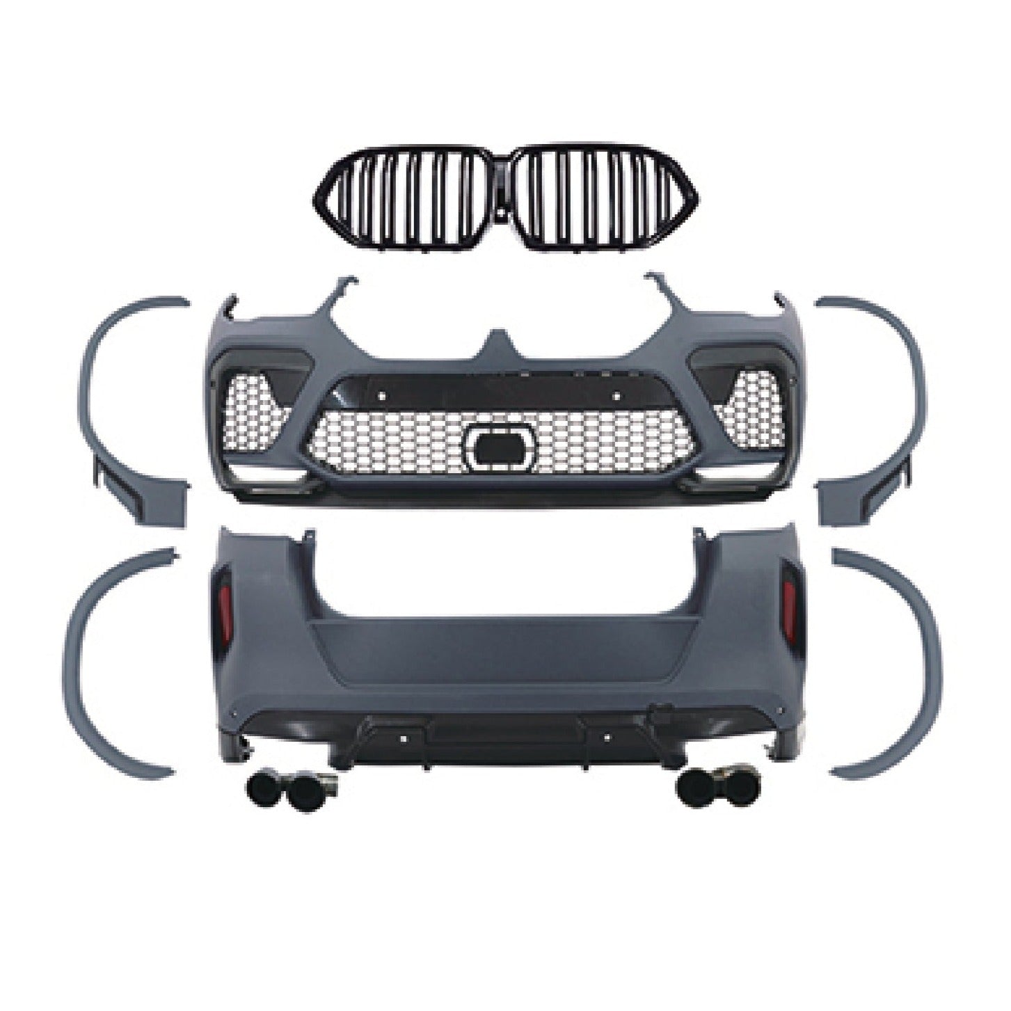 CONVERSION BODY KIT for BMW X6 G06 2020 - 2023 UPGRADE to X6M F96 FACELIFT