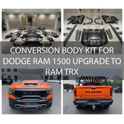 CONVERSION BODY KIT FOR DODGE RAM 1500 UPGRADE TO RAM TRX