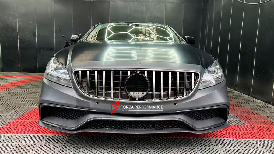Buy Now CONVERSION BODY KIT for MERCEDES BENZ CLS CLASS W218 2014 - 2018 to CLS63 AMG and upgrade car parts from SIR Tuning at the Best Price. Headlights, Tail lights, Bodykits, Navigations, body kit and more - Fast & Free Shipping within Europe, US & Worldwide.