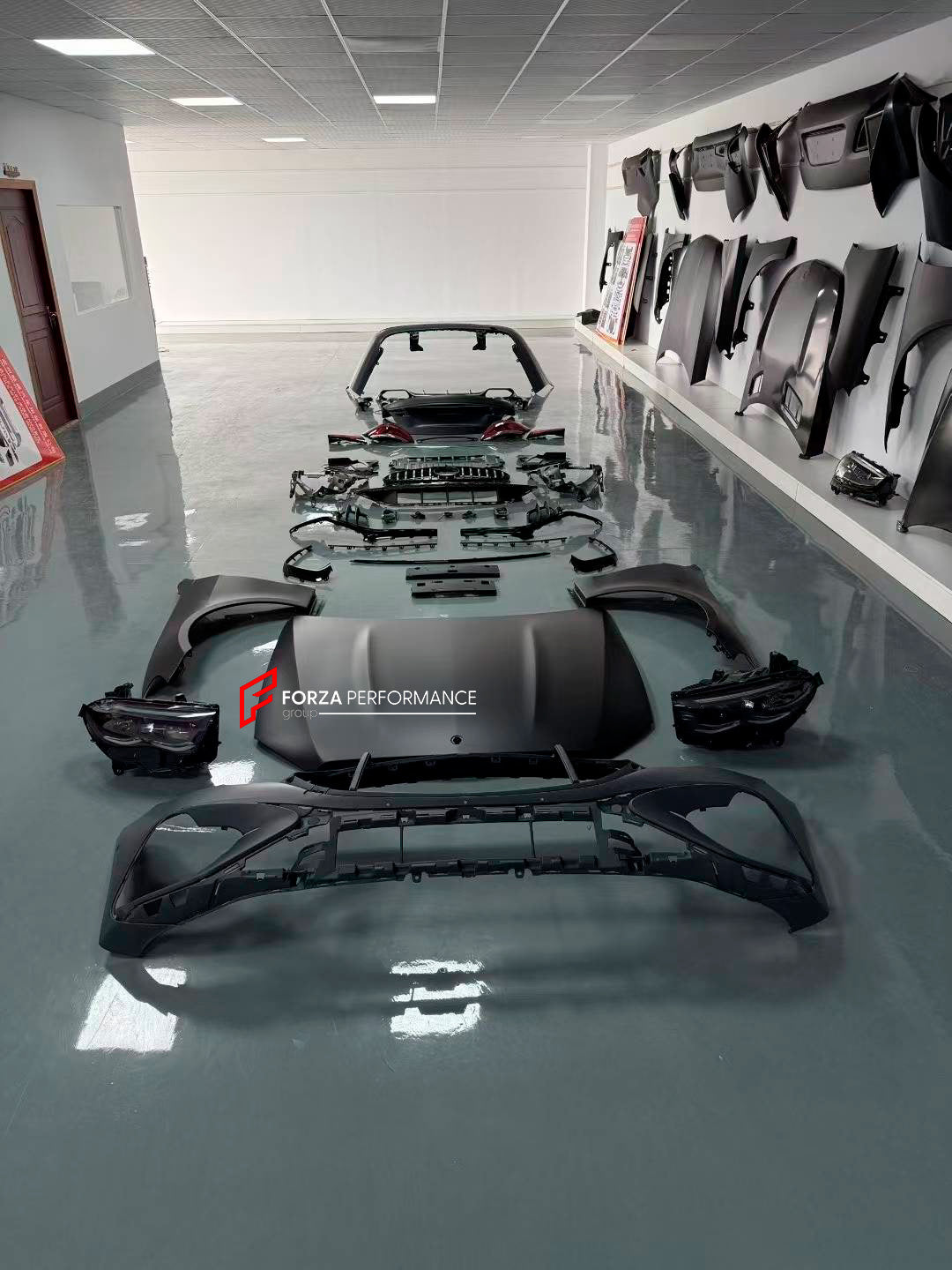 CONVERSION BODY KIT for MERCEDES BENZ E CLASS W213 2017 - 2020 to E53 W214 2023+