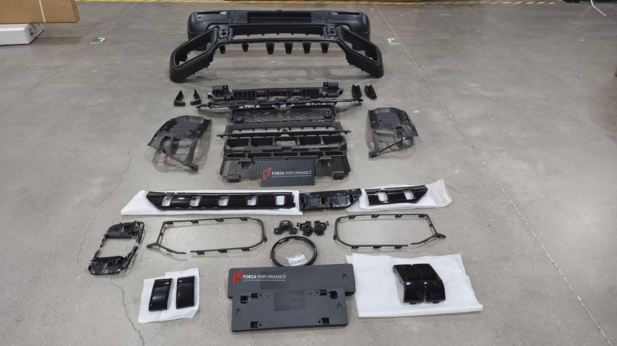 Buy Now CONVERSION BODY KIT for MERCEDES BENZ G CLASS AMG W464 G63 2018 - 2024 UPGRADE to W465 G63 2024+ and upgrade car parts from SIR Tuning at the Best Price. Headlights, Tail lights, Bodykits, Navigations, body kit and more - Fast & Free Shipping within Europe, US & Worldwide.