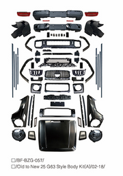 CONVERSION BODY KIT for MERCEDES BENZ W463 FACELIFT 1999 - 2018 UPGRADE to AMG G63 W465 2024+