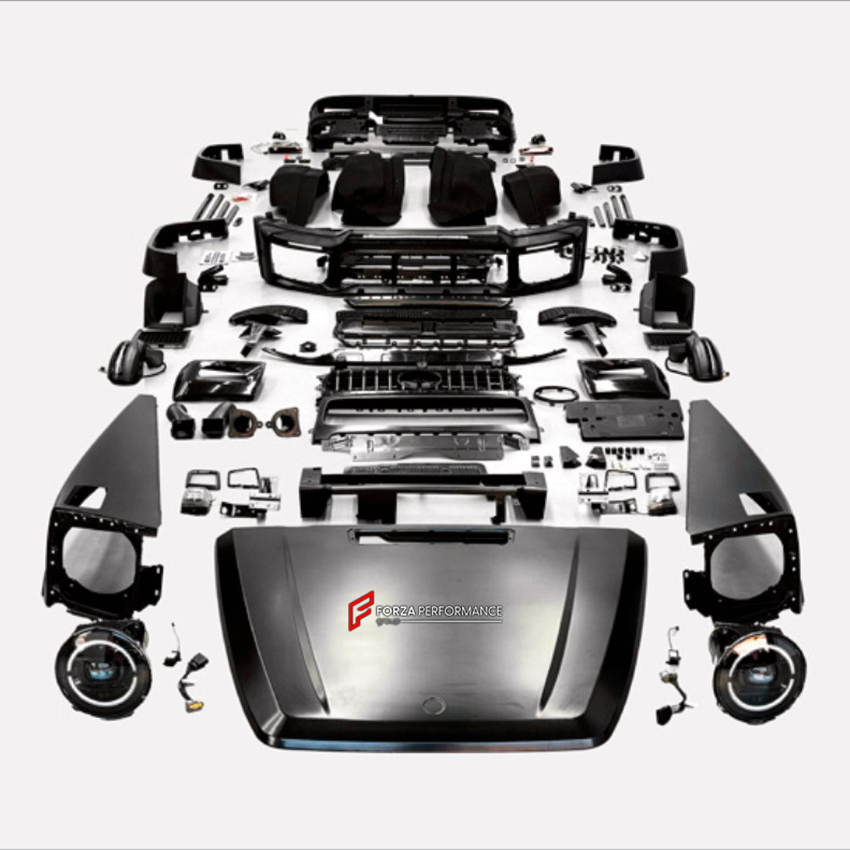 CONVERSION BODY KIT for MERCEDES-BENZ G-CLASS W463 2008 - 2018 UPGRADE to G-CLASS W465 2025+