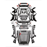 CONVERSION BODY KIT for MERCEDES-BENZ G-CLASS W463 2008 - 2018 UPGRADE to G-CLASS W464 2019 - 2024
